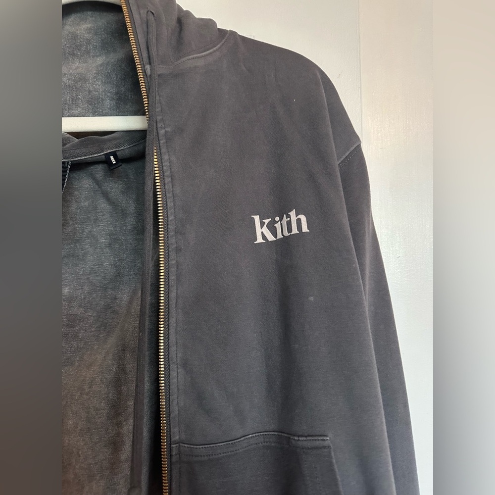 Kith full zip up hoodie